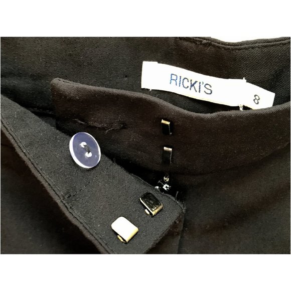 RICKI'S Black Bermuda Dress Shorts (NWT) - Picture 3 of 4